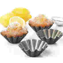 Proveedor de Amazon Juego de 4 unidades Muffin Brioche Mold Pans